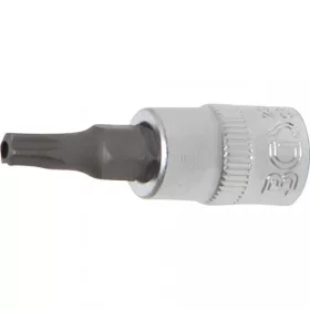   BGS technic Hlavica – bit „T-Star” bezpečnostná (s dierou) (pre Torx) | 6.3 mm (1/4") račňa | T25 (BGS 2360)