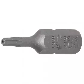   BGS technic Bit | 6.3 mm (1/4") uchytenie | T-Star bezpečnostný (s dierou) (pre Torx) T9 (BGS 2438)