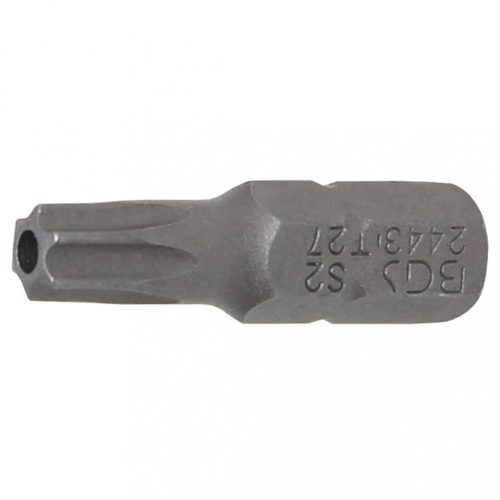 BGS technic Bit | 6.3 mm (1/4") uchytenie | T-Star bezpečnostný (s dierou) (pre Torx) T27 (BGS 2443)