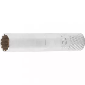   BGS technic Gola hlavica na zapaľovaciu sviečku s magnetom, 12-hran, dlhá | 10 mm (3/8") račňa | 14 mm (BGS 2446)