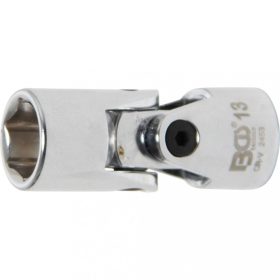   BGS technic Univerzálna gola hlavica s kĺbom, šesťhran | 10 mm (3/8") račňa | 13 mm (BGS 2453)