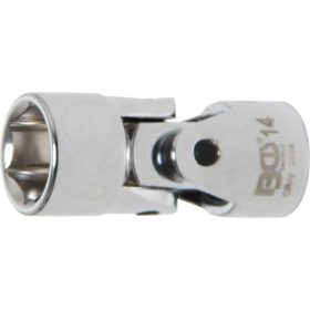   BGS technic Univerzálna gola hlavica s kĺbom, šesťhran | 10 mm (3/8") račňa | 14 mm (BGS 2454)
