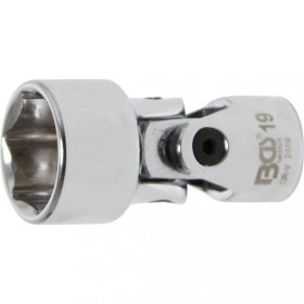   BGS technic Univerzálna gola hlavica s kĺbom, šesťhran | 10 mm (3/8") račňa | 19 mm (BGS 2459)