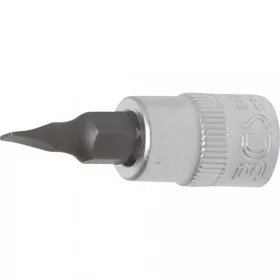   BGS technic Hlavica - bit | 6.3 mm (1/4") drive | Plochý 4 mm (BGS 2493)