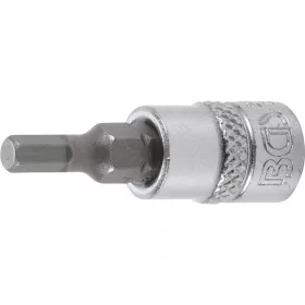  BGS technic Hlavica - bit | 6.3 mm (1/4") drive | Šesťhran (imbus) 4 mm (BGS 2498)