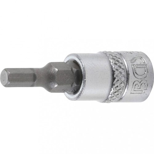 BGS technic Hlavica - bit | 6.3 mm (1/4") drive | Šesťhran (imbus) 4 mm (BGS 2498)