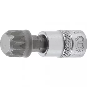   BGS technic Hlavica - bit | 6.3 mm (1/4") drive | Tisíchran (pre XZN) M12 (BGS 2507)
