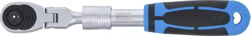 BGS technic Obojstranná račňa, výsuvná, ohýbateľná | 6,3 mm (1/4") | 210 – 250 mm (25125)