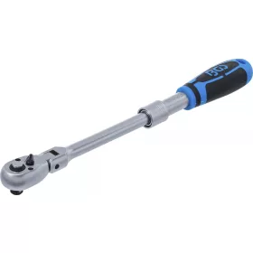   BGS technic Obojstranná račňa, výsuvná, ohýbateľná | 10 mm (3/8") | 260 - 365 mm (25126)