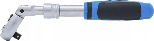 BGS technic Sada reverzibilných račňových kľúčov | výsuvná, uhlová | vonkajší štvorhran 6,3 mm (1/4") - 10 mm (3/8") - 12,5 mm (1/2") | 3-dielna (25128)