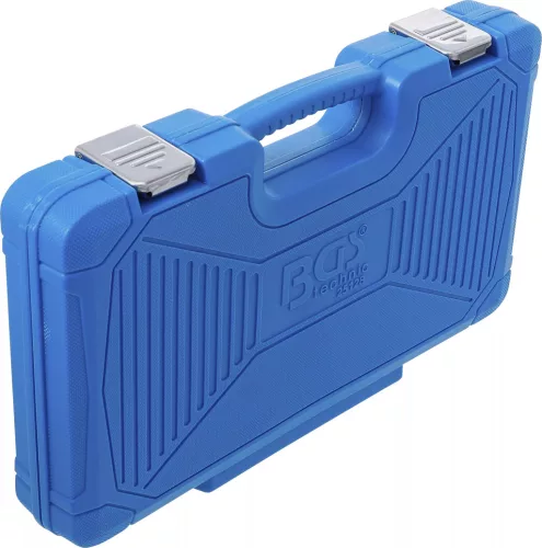 BGS technic Sada reverzibilných račňových kľúčov | výsuvná, uhlová | vonkajší štvorhran 6,3 mm (1/4") - 10 mm (3/8") - 12,5 mm (1/2") | 3-dielna (25128)