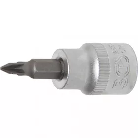  BGS technic Hlavica - bit | 10 mm (3/8") račňa | Krížový PZ1 (BGS 2550)