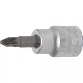   BGS technic Hlavica - bit | 10 mm (3/8") račňa | Krížový PZ2 (BGS 2551)