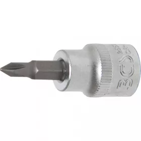   BGS technic Hlavica - bit | 10 mm (3/8") račňa | Krížový PH1 (BGS 2553)