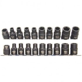   BGS technic Špeciálne automobilové hlavice | 3- / 5- / 6- / 10-hranové | 10 ks (BGS 2560)