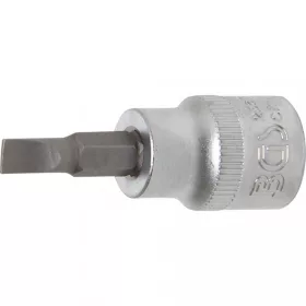   BGS technic Hlavica - bit | 10 mm (3/8") račňa | Plochý SL 5.5 (BGS 2567)