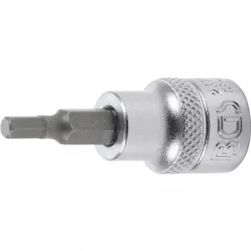   BGS technic Hlavica - bit | 10 mm (3/8") račňa | Šesťhran (imbus) 4 mm (BGS 2577)