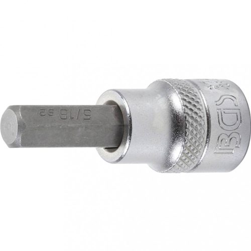 BGS technic Hlavica - bit | 10 mm (3/8") račňa | Šesťhran (imbus) 5/16” (BGS 2727)