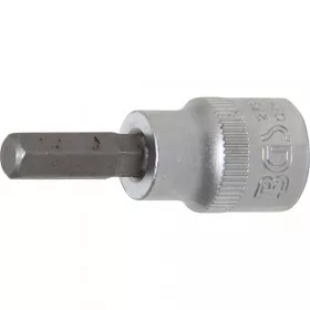   BGS technic Hlavica - bit | 10 mm (3/8") račňa | Šesťhran (imbus) 9/32” (BGS 2730)