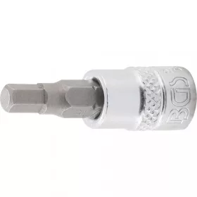   BGS technic Hlavica - bit | 6.3 mm (1/4") račňa | Šesťhran (imbus) 3/16” (BGS 2743)