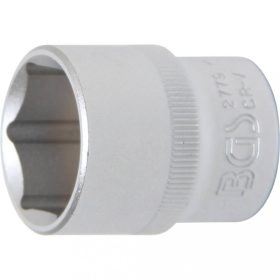   BGS technic Gola hlavica, Šesťhran, „Pro Torque” | 12.5 mm (1/2") račňa | 15/16” (BGS 2779)