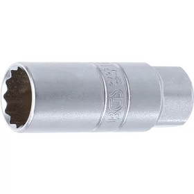   BGS technic Nástrčná hlavica na zapalovacie sviečky, 12-hranná | 10 mm (3/8") | 18 mm (BGS 2793)