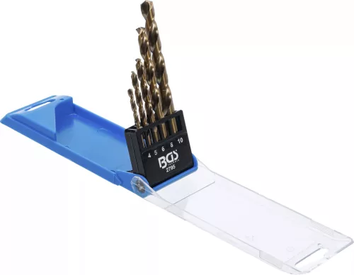 BGS technic Sada skrutkovacích vrtákov s 5 % obsahom kobaltu – 4–10 mm, 5-dielna (2795)