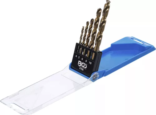 BGS technic Sada skrutkovacích vrtákov s 5 % obsahom kobaltu – 4–10 mm, 5-dielna (2795)