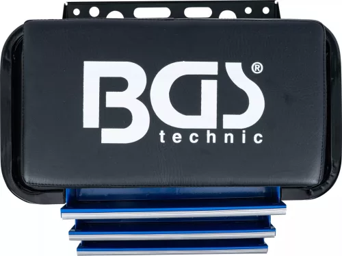 BGS technic Dielenské sedadlo s kolieskami | s 3 zásuvkami (2859)