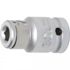   BGS technic Držiak bitov s prídržnou guličkou | 12.5 mm (1/2") račňa | vnútorný šesťhran 8 mm (5/16”) (BGS 293)