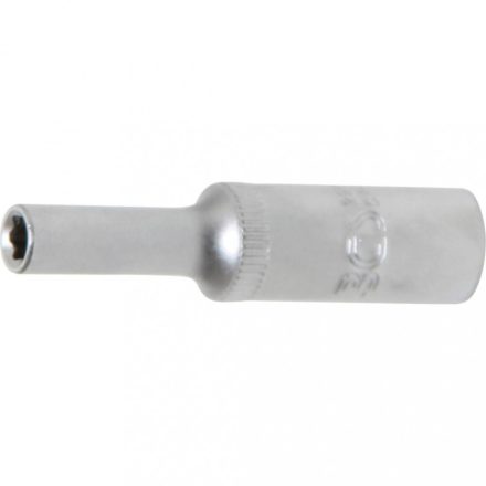 BGS technic Gola hlavica „Super Lock”, dlhá | 6.3 mm (1/4") račňa | 4 mm (BGS 2964)