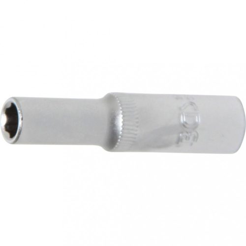 BGS technic Gola hlavica „Super Lock”, dlhá | 6.3 mm (1/4") račňa | 6 mm (BGS 2966)