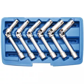   BGS technic Súprava gola hlavíc na žhaviče, kĺbové, šesťhran | 10 mm (3/8") račňa | 8-16 mm (BGS 2986)