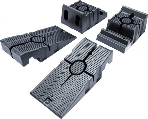 BGS technic Sada nájazdových ramp | Plast | velmi vysoký | 2-dielna sada (BGS 3037)