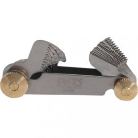   BGS technic Mierky na závity | 28 čepelí | Whitworth 4G – 62G (BGS 3068)