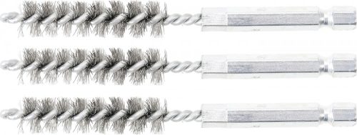 BGS technic Sada oceľových kartáčov | 11 mm | 6,3 mm (1/4") | 3-dielna (BGS 3078-11-S)