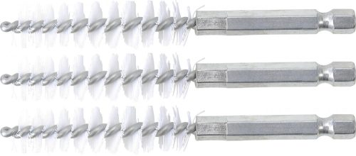 BGS technic Sada nylonových kartáčov| 13 mm | 6,3 mm (1/4") | 3-dielna (BGS 3078-13-N)