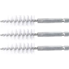   BGS technic Sada nylonových kartáčov | 16 mm | 6,3 mm (1/4") | 3-dielna (BGS 3078-16-N)