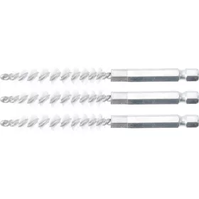   BGS technic Sada nylonových kartáčov | 8 mm | 6,3 mm (1/4") | 3-dielna (BGS 3078-8-N)