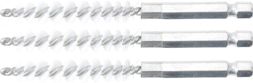 BGS technic Sada nylonových kartáčov | 8 mm | 6,3 mm (1/4") | 3-dielna (BGS 3078-8-N)