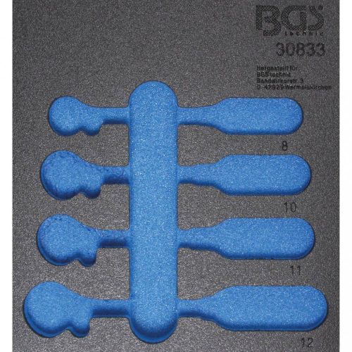 BGS technic Podnos na náradie 1/6, prázdny, pre súpravu kľúčov BGS 30833 (BGS 30833-1)