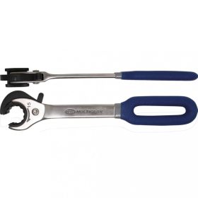   BGS technic Račňový kľúč s otvoreným očkom | 15 mm (BGS 30835)