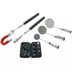   BGS technic Súprava: magnetický zdvíhač s LED svetlom a kontrolné zrkadlá (BGS 3095)