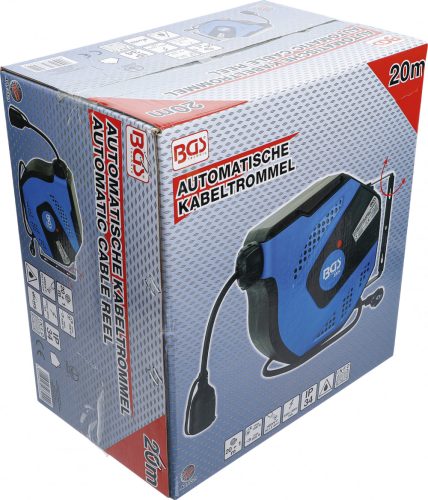 BGS technic Automatický kábelový bubon | 20 m (BGS 3324)