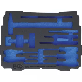   BGS technic Penový podnos pre BGS BOXSYS1 & 2 | prázdny | pre BGS 3353 (BGS 3353-1)