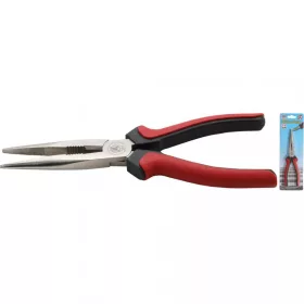   BGS DIY Kliešte s dlhou špicatou čeľusťou (telefónne) | rovné | 200 mm (BGS 337)