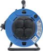 BGS technic Káblový bubon | 25 m | 3 x 1,5 mm² | 4 zásuvky s uzatváracím viečkom | IP 44 | 3500 W (BGS 3375)