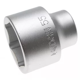   BGS technic Gola hlavica, šesťhran „Pro Torque” | 20 mm (3/4") račňa | 55 mm (BGS 3455)
