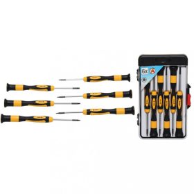   BGS DIY Súprava presných skrutkovačov | T-Star (pre Torx) | 6 ks (BGS 35808)