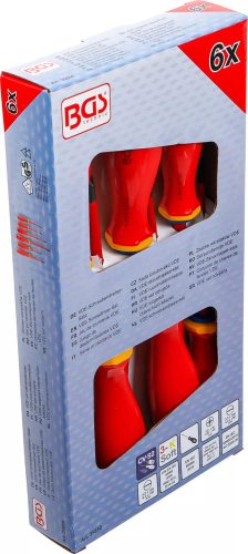 BGS technic Sada skrutkovačov VDE | extra tenký tip | 6 ks. (35850)